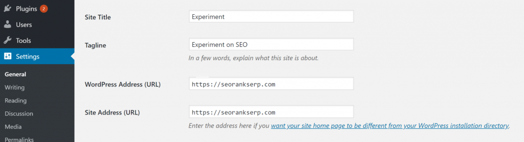 Cara memeriksa URL saat ini dari situs Anda di WordPress